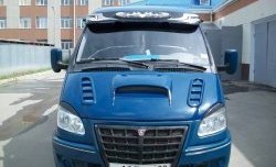 3 519 р. Пластиковый капот Super-Sport ГАЗ Соболь 2217 автобус 1-ый рестайлинг (2003-2010) (Неокрашенный)  с доставкой в г. Калуга. Увеличить фотографию 3