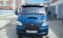 3 519 р. Пластиковый капот Super-Sport ГАЗ Соболь 2217 автобус 1-ый рестайлинг (2003-2010) (Неокрашенный)  с доставкой в г. Калуга. Увеличить фотографию 2