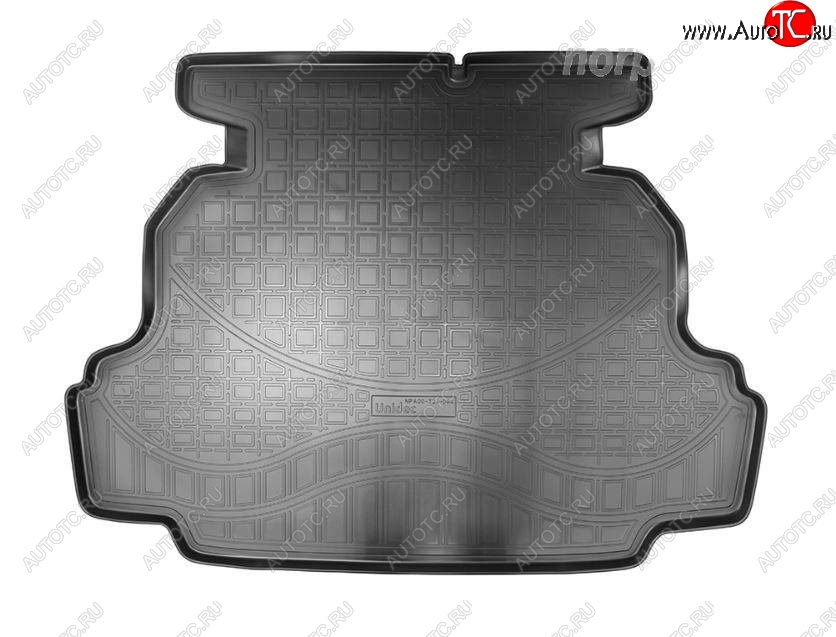 1 689 р. Коврик в багажник Norplast Geely Emgrand EC7 седан (2018-2024) (Черный)  с доставкой в г. Калуга