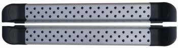 Алюминиевые порожки для ног Сити Стайл Great Wall Hover H3  рестайлинг (2014-2016)