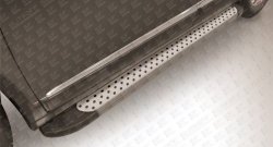 19 749 р. Алюминиевые пороги Slitkoff Standart Silver  Haval H6  1 (2014-2017)  с доставкой в г. Калуга. Увеличить фотографию 1