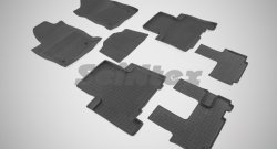 Износостойкие коврики в салон с высоким бортом SeiNtex Premium 4 шт. (резина) Haval H9 1  дорестайлинг (2015-2017)