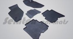 Износостойкие коврики в салон с рисунком Сетка SeiNtex Premium 4 шт. (резина) Great Wall Hover H5 (2010-2017)