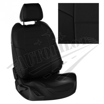 Чехлы сидений AUTOPILOT Экокожа (40/60, задняя спинка с подлокотником, 2П и 3Г образных подголовника) Haval Jolion (2020-2024)