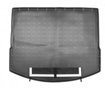 2 689 р. Коврик багажника Norplast  Haval F7 - F7x (Черный с погрузочным ковриком (фартуком))  с доставкой в г. Калуга. Увеличить фотографию 1