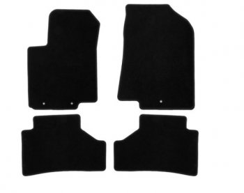 89 р. Текстильные коврики салона Klever Econom  Haval H6 ( 1,  2) (2014-2024) (Черные)  с доставкой в г. Калуга. Увеличить фотографию 1