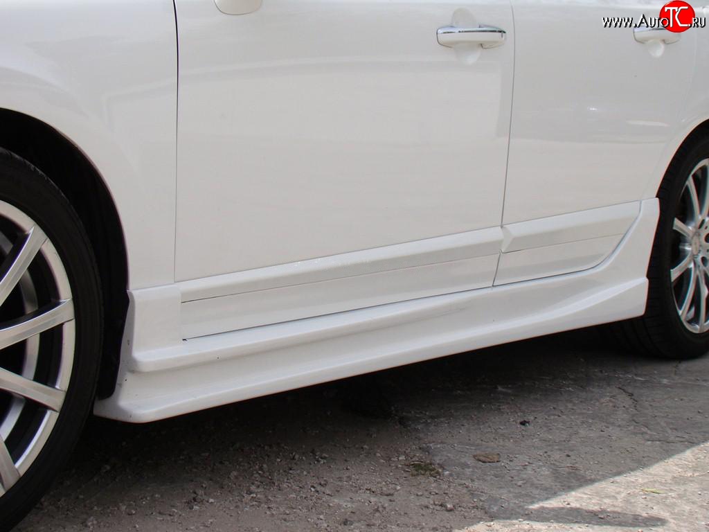 15 999 р. Пороги накладки INGS Extreem Honda Civic 8 FD рестайлинг седан (2009-2011) (Неокрашенные)  с доставкой в г. Калуга