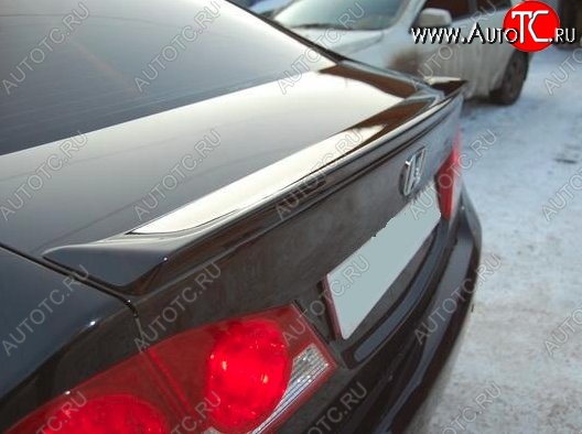 4 349 р. Лип спойлер Mugen-Style  Honda Civic  8 (2005-2011) (Неокрашенный)  с доставкой в г. Калуга