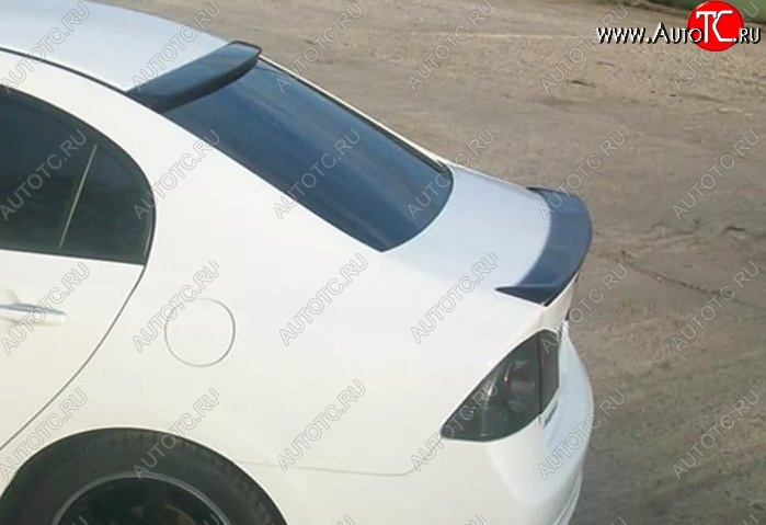 3 299 р. Лип спойлер Tuning-Sport  Honda Civic  8 (2005-2011) (Неокрашенный)  с доставкой в г. Калуга