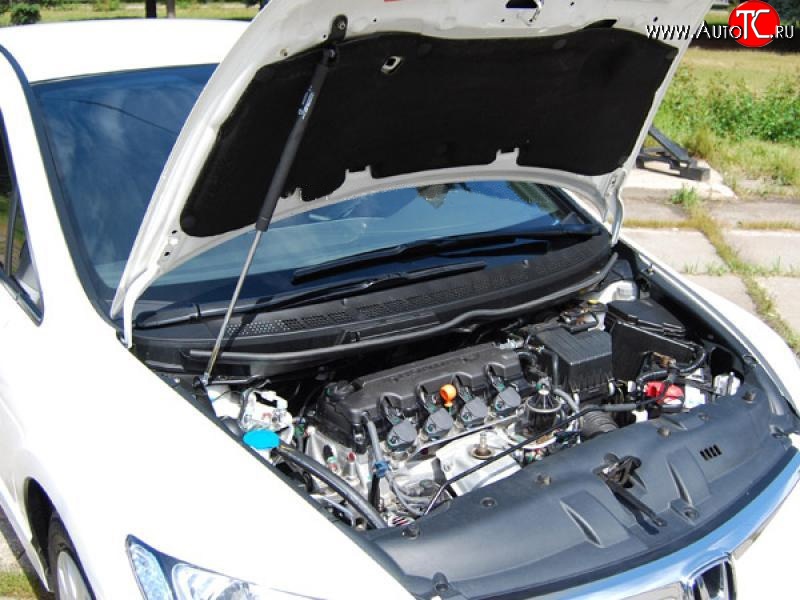 2 969 р. Упор капота Sport  Honda Civic  8 (2005-2011)  с доставкой в г. Калуга