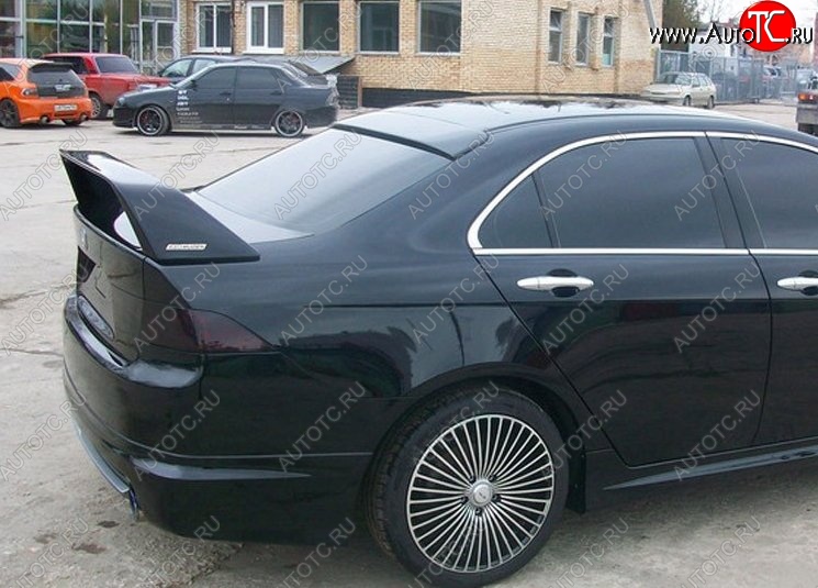 3 799 р. Козырёк на заднее стекло Tuning-Sport  Honda Accord  7 седан CL (2002-2005) (Неокрашенный)  с доставкой в г. Калуга