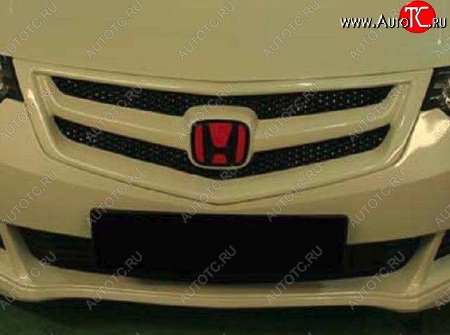 5 399 р. Решётка радиатора Sport Style Honda Accord 8 CU седан дорестайлинг (2008-2011) (Неокрашенная)  с доставкой в г. Калуга