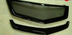4 899 р. Решётка радиатора (дорестайлинг) Sport v3  Honda Accord  8 седан CU (2008-2011) (Неокрашенная, Без сетки)  с доставкой в г. Калуга. Увеличить фотографию 2