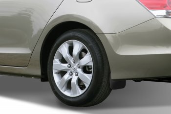 215 р. Задние брызговики Frosch Honda Accord 8 седан CU дорестайлинг (2008-2011)  с доставкой в г. Калуга. Увеличить фотографию 1