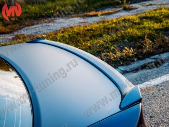 3 599 р. Лип спойлер на крышку багажника MV-Tuning  Honda Accord  8 седан CU (2008-2013) (Неокрашенный)  с доставкой в г. Калуга. Увеличить фотографию 4