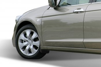 2 399 р. Брызговики Frosch седан (optimum) Honda Accord 8 седан CU дорестайлинг (2008-2011) (Передние)  с доставкой в г. Калуга. Увеличить фотографию 2