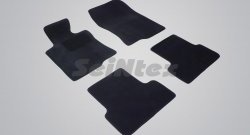 Износостойкие коврики в салон SeiNtex Premium LUX 4 шт. (ворсовые) Honda Accord 8 седан CU дорестайлинг (2008-2011)