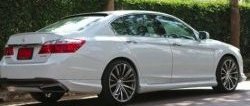 5 149 р. Козырёк на заднее стекло CT  Honda Accord  9 седан CR (2013-2016) (Неокрашенный)  с доставкой в г. Калуга. Увеличить фотографию 2