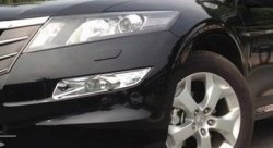 3 599 р. Подиумы противотуманных фар СТ  Honda Accord  9 седан CR (2013-2016)  с доставкой в г. Калуга. Увеличить фотографию 1