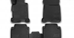 Комплект ковриков в салон Element 4 шт. (полиуретан) Honda Accord 9 седан CR дорестайлинг (2013-2016)