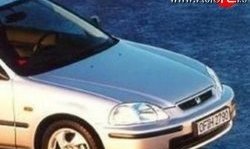 10 339 р. Пластиковый капот Standart Honda Civic 6 EJ,EK,EM дорестайлинг, хэтчбэк 3 дв. (1995-1998)  с доставкой в г. Калуга. Увеличить фотографию 1