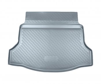 2 099 р. Коврик багажника Norplast Unidec  Honda Civic  10 FC (2015-2019) (Серый)  с доставкой в г. Калуга. Увеличить фотографию 1