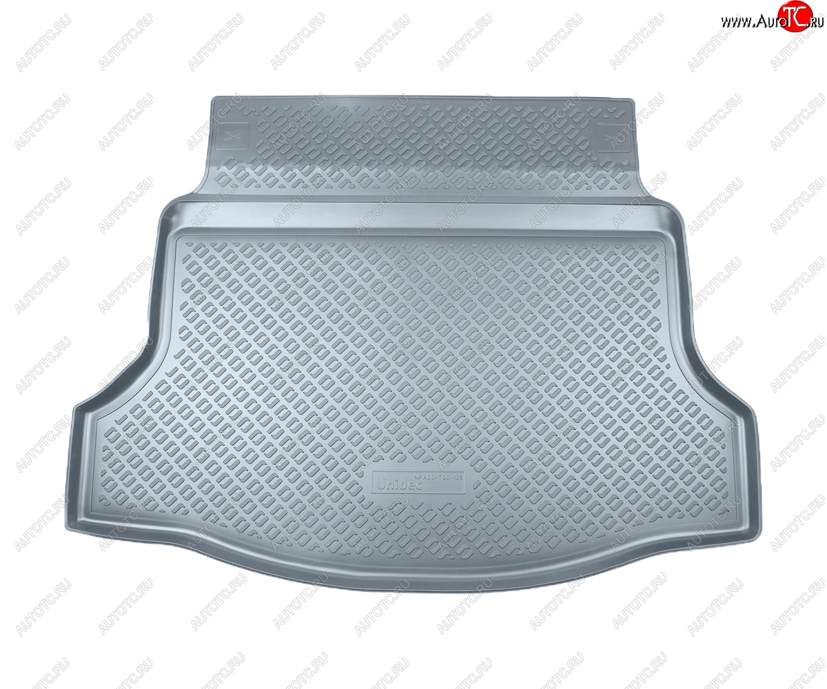 2 099 р. Коврик багажника Norplast Unidec  Honda Civic  10 FC (2015-2019) (Серый)  с доставкой в г. Калуга