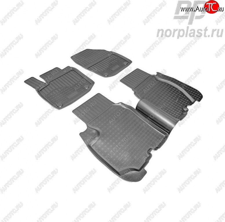 2 299 р. Комплект салонных ковриков 5-дв. Norplast  Honda Civic  9 (2011-2016)  с доставкой в г. Калуга