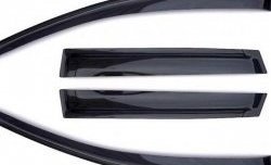 Комплект дефлекторов окон (ветровиков) 4 шт. Russtal Honda CR-V RE1,RE2,RE3,RE4,RE5,RE7 дорестайлинг (2007-2010)