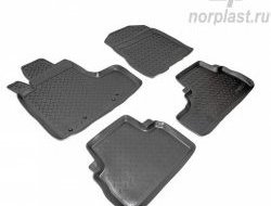 Комплект салонных ковриков Norplast Honda (Хонда) CR-V (СР-В)  RE1,RE2,RE3,RE4,RE5,RE7 (2007-2012) RE1,RE2,RE3,RE4,RE5,RE7 дорестайлинг, рестайлинг