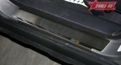 2 474 р. Накладки на внутренние пороги Souz-96 (без логотипа)  Honda CR-V  RE1,RE2,RE3,RE4,RE5,RE7 (2007-2012)  с доставкой в г. Калуга. Увеличить фотографию 1
