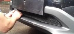 1 839 р. Сетка в воздухозаборник бампера 2.0 Arbori (15 мм) Honda CR-V RM1,RM3,RM4 дорестайлинг (2012-2015) (Черная)  с доставкой в г. Калуга. Увеличить фотографию 3