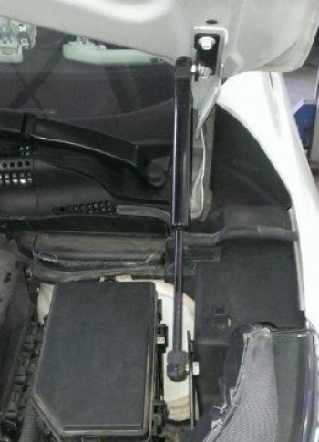 3 679 р. Упоры капота Pomogator  Honda CR-V  RM1,RM3,RM4 (2012-2015) дорестайлинг  с доставкой в г. Калуга. Увеличить фотографию 2