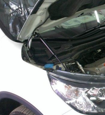 3 679 р. Упоры капота Pomogator  Honda CR-V  RM1,RM3,RM4 (2012-2015) дорестайлинг  с доставкой в г. Калуга. Увеличить фотографию 3