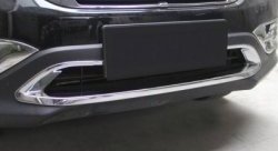 8 049 р. Накладка на передний воздуховод СТ Honda CR-V RM1,RM3,RM4 дорестайлинг (2012-2015)  с доставкой в г. Калуга. Увеличить фотографию 1
