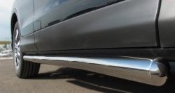 14 849 р. Защита порогов из круглой трубы диаметром 63 мм Russtal  Honda CR-V  RM1,RM3,RM4 (2012-2015) (Защита порогов с со скосами на торцах (вариант 1))  с доставкой в г. Калуга. Увеличить фотографию 11