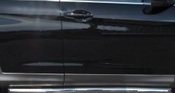 14 849 р. Защита порогов из круглой трубы диаметром 63 мм Russtal  Honda CR-V  RM1,RM3,RM4 (2012-2015) (Защита порогов с со скосами на торцах (вариант 1))  с доставкой в г. Калуга. Увеличить фотографию 1
