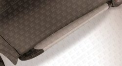 13 799 р. Алюминиевые пороги Slitkoff Optima Silver  Honda CR-V  RM1,RM3,RM4 (2012-2015)  с доставкой в г. Калуга. Увеличить фотографию 1