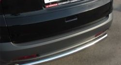 11 999 р. Одинарная защита заднего бампера из трубы диаметром 63 мм Russtal  Honda CR-V  RM1,RM3,RM4 (2012-2015)  с доставкой в г. Калуга. Увеличить фотографию 2