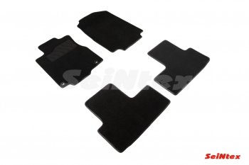 2 799 р. Текстильные коврики в салон SeinTex LUX  Honda CR-V  RM1,RM3,RM4 (2012-2018)  с доставкой в г. Калуга. Увеличить фотографию 1