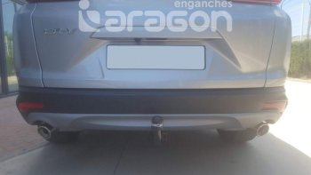 68 599 р. Фаркоп Aragon.(шар V) Honda CR-V RM1,RM3,RM4 дорестайлинг (2012-2015)  с доставкой в г. Калуга. Увеличить фотографию 2