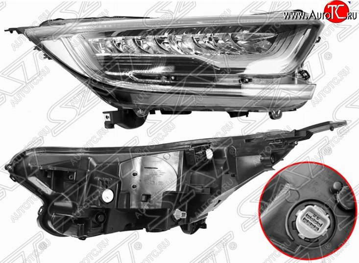 14 249 р. Правая передняя фара SAT (диодная, с электрокорректором)  Honda CR-V  RW,RT (2016-2020)  с доставкой в г. Калуга