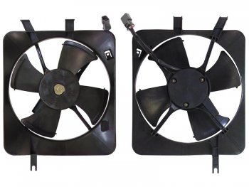 Вентилятор радиатора кондиционера в сборе SAT Honda CR-V RD1,RD2,RD3  дорестайлинг (1995-1998)