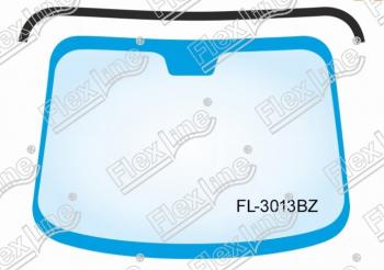 2 269 р. Молдинг лобового стекла FlexLine  Honda Fit ( GE,  2) - Jazz  с доставкой в г. Калуга. Увеличить фотографию 1