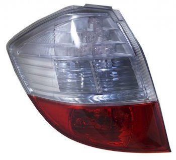 1 439 р. Левый фонарь SAT (белый) Honda Fit GE дорестайлинг (2007-2010)  с доставкой в г. Калуга. Увеличить фотографию 1