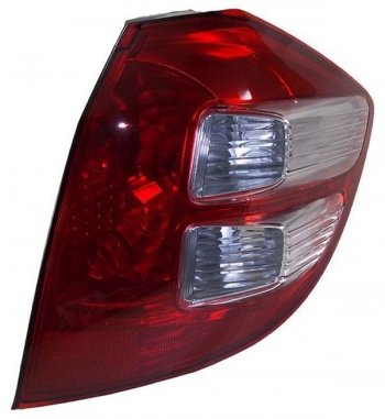 1 439 р. Правый фонарь задний SAT (красный) Honda Fit GE дорестайлинг (2007-2010)  с доставкой в г. Калуга. Увеличить фотографию 1