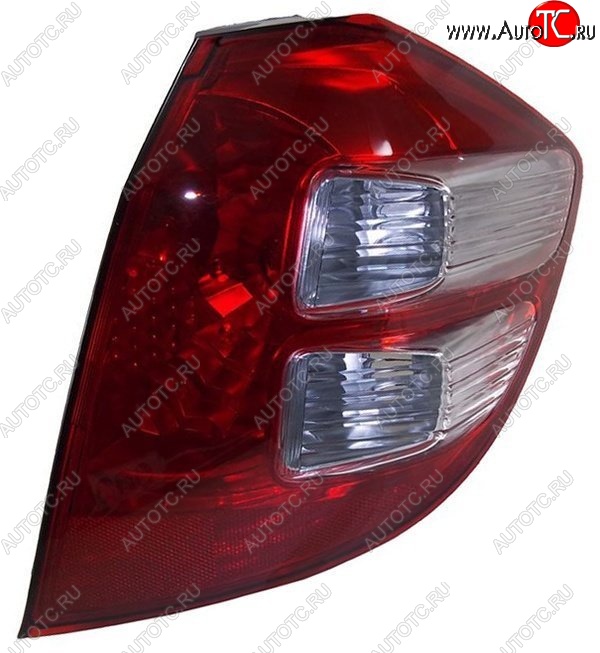 1 439 р. Правый фонарь задний SAT (красный)  Honda Fit  GE (2007-2010)  с доставкой в г. Калуга