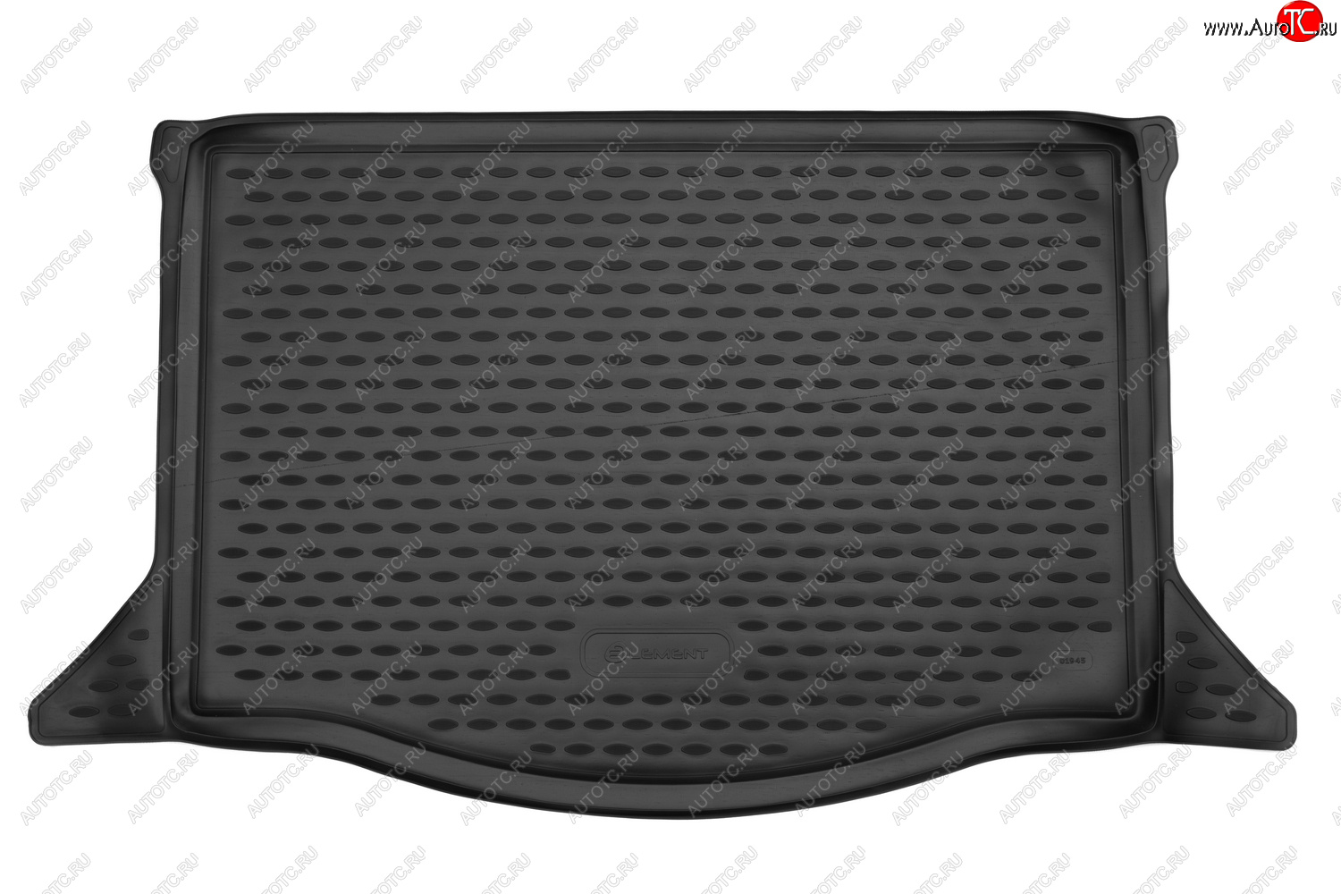 1 799 р. Коврик багажника Element (полиуретан)  Honda Fit  GE (2007-2010) (Черный)  с доставкой в г. Калуга