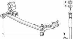 699 р. Полиуретановый сайлентблок амортизатора задней подвески (нижний) Точка Опоры Honda Fit 1 GD дорестайлинг (2001-2004)  с доставкой в г. Калуга. Увеличить фотографию 2