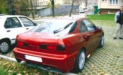 25 899 р. Задний бампер EVO  Honda Integra  DB6,DB7,DB8,DB9 (1993-1995) седан дорестайлинг  с доставкой в г. Калуга. Увеличить фотографию 1